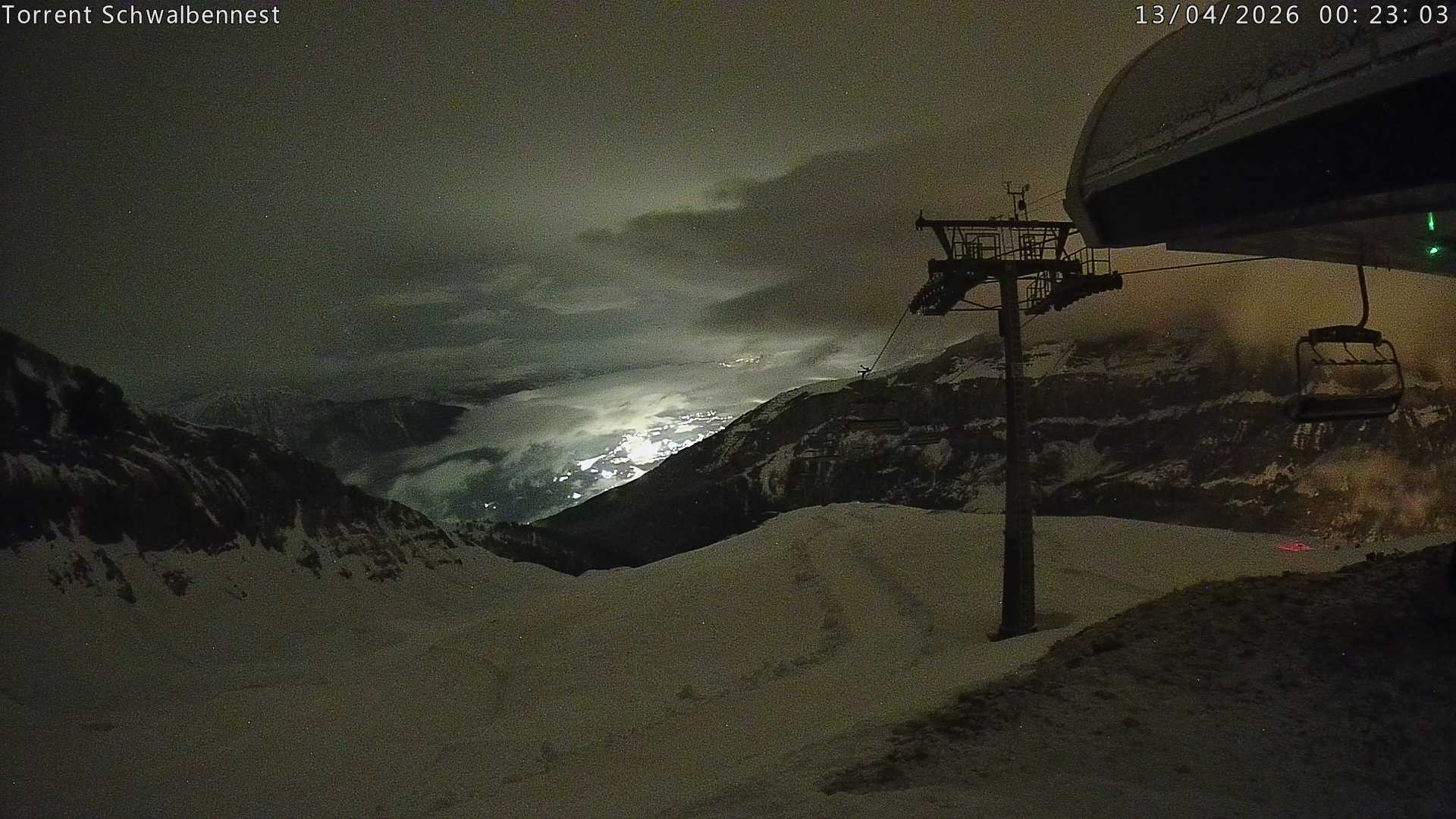 Archived image Webcam Schwalbennest- Leukerbad