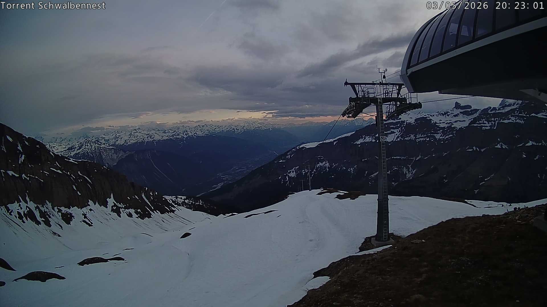 Archived image Webcam Schwalbennest- Leukerbad