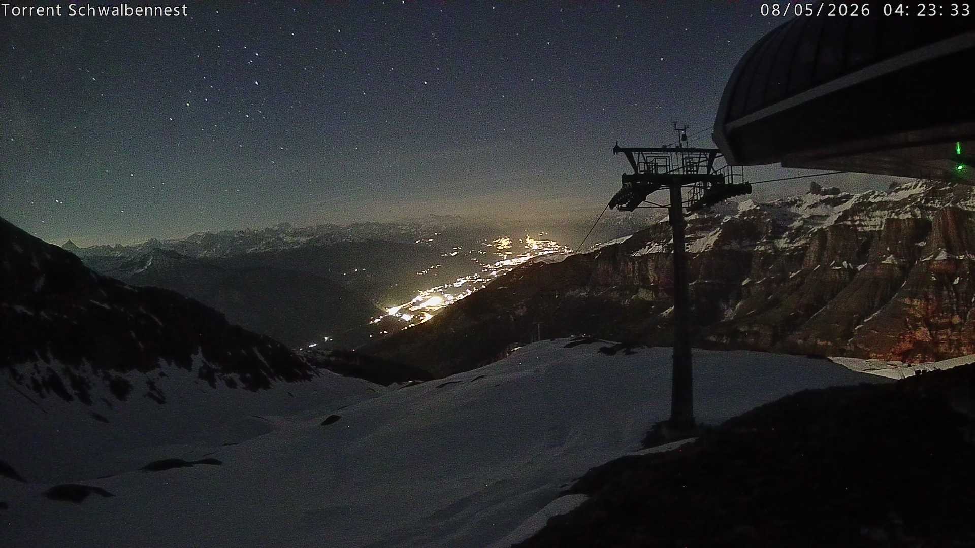 Archived image Webcam Schwalbennest- Leukerbad