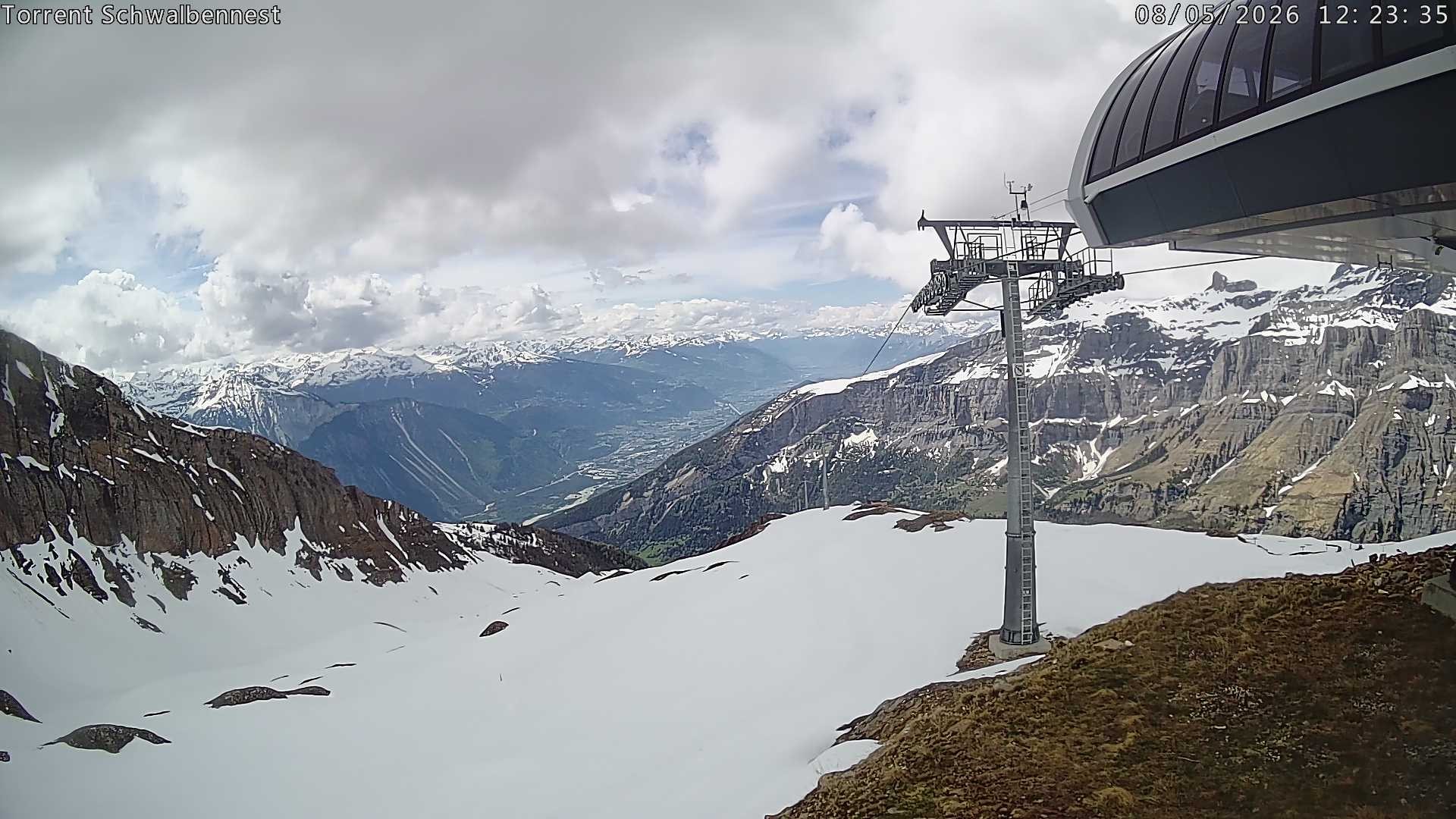 Archived image Webcam Schwalbennest- Leukerbad