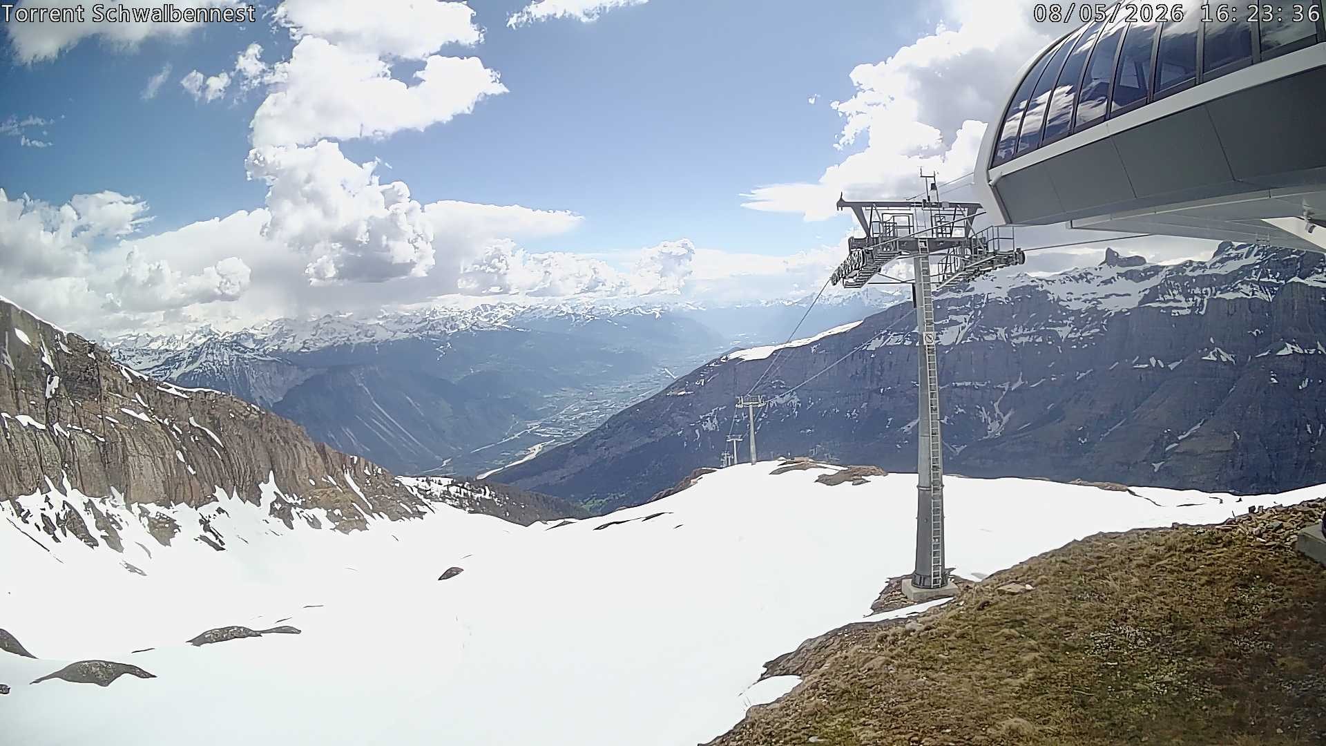 Archived image Webcam Schwalbennest- Leukerbad