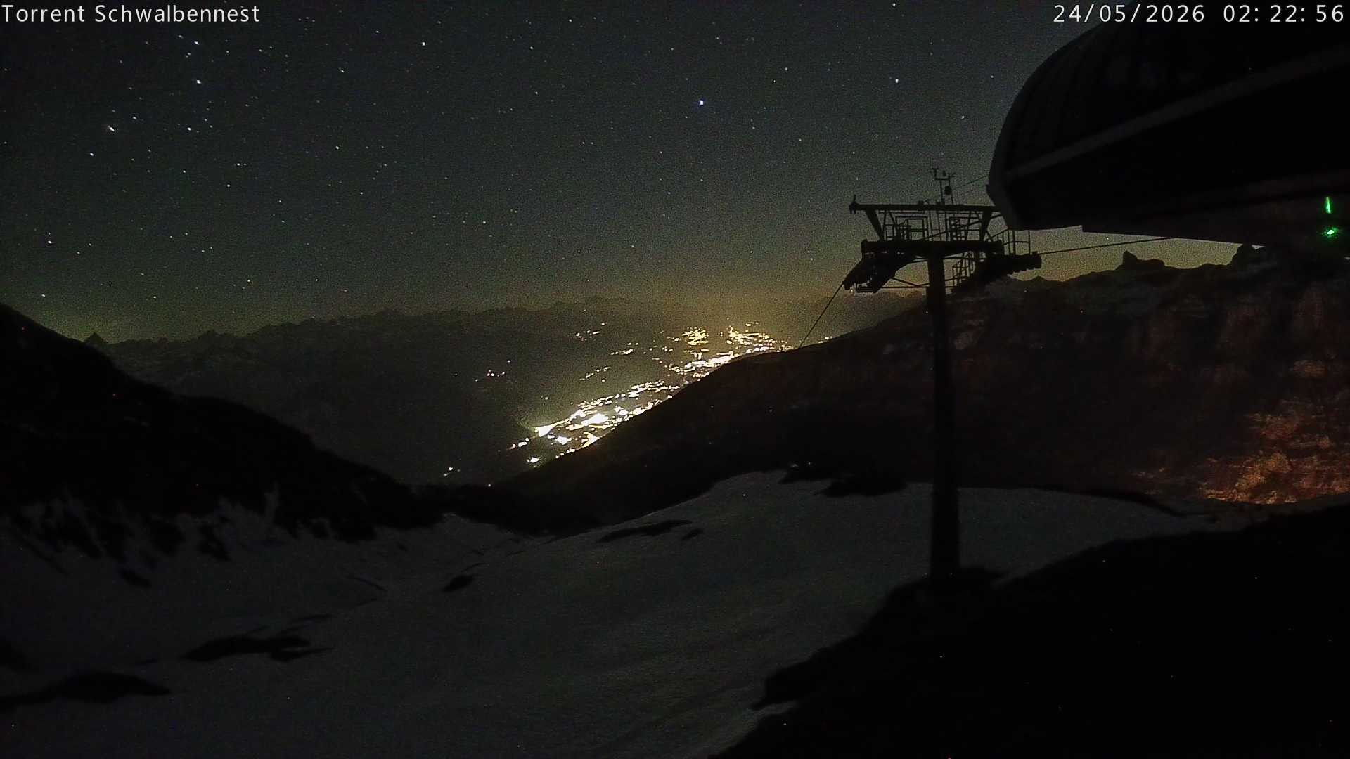 Archived image Webcam Schwalbennest- Leukerbad