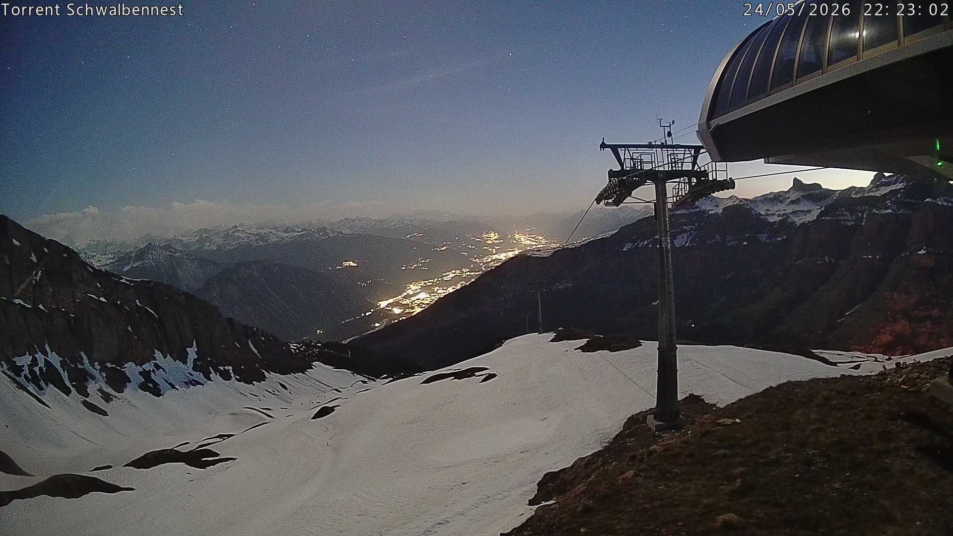 Archived image Webcam Schwalbennest- Leukerbad