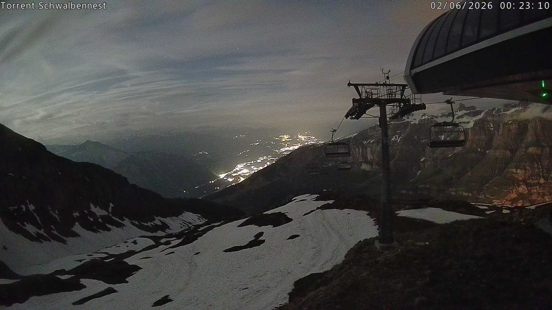 Archived image Webcam Schwalbennest- Leukerbad