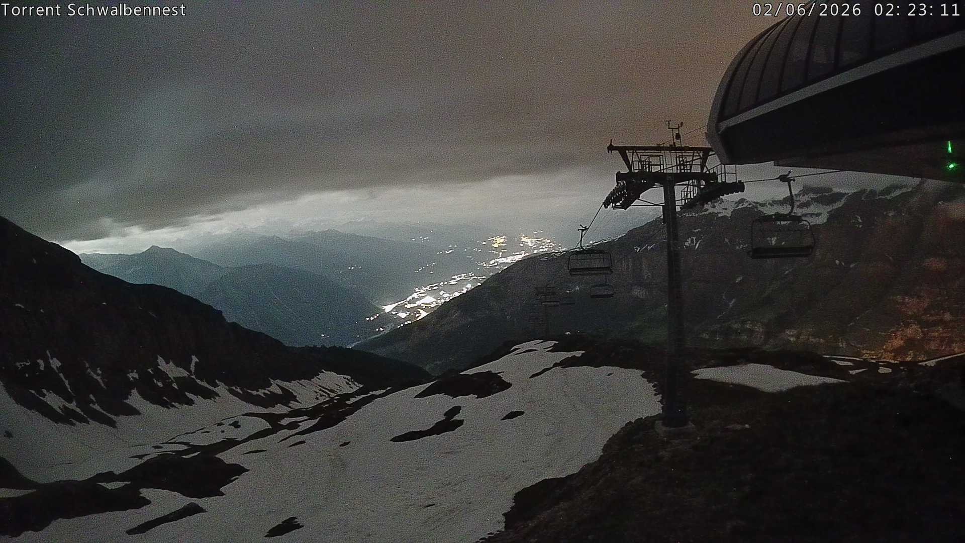 Archived image Webcam Schwalbennest- Leukerbad