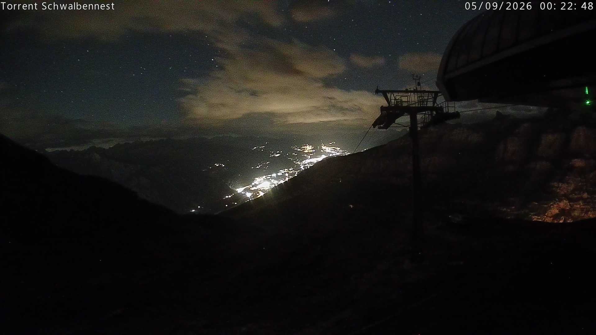 Archived image Webcam Schwalbennest- Leukerbad