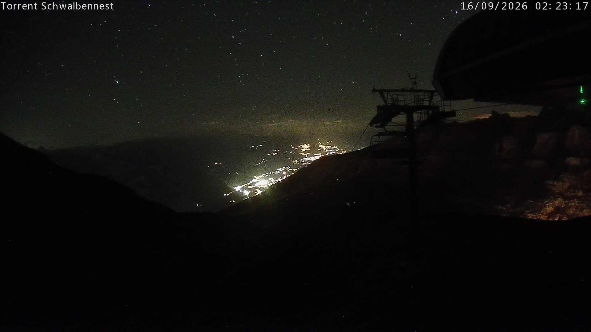 Archived image Webcam Schwalbennest- Leukerbad