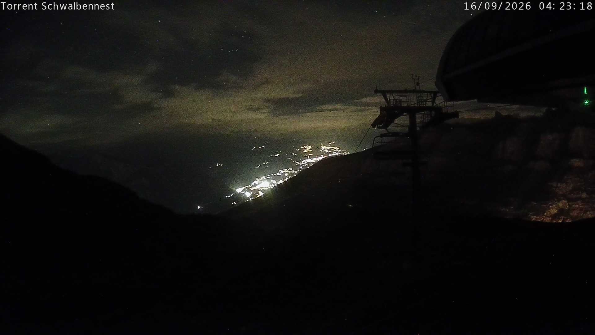 Archived image Webcam Schwalbennest- Leukerbad