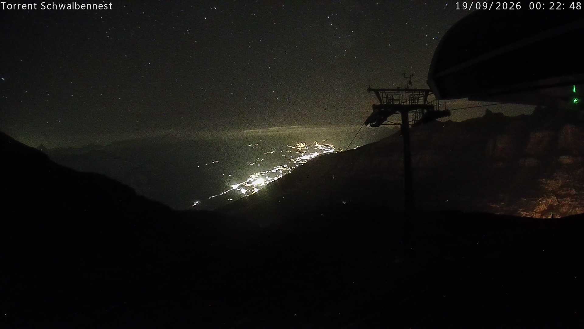 Archived image Webcam Schwalbennest- Leukerbad
