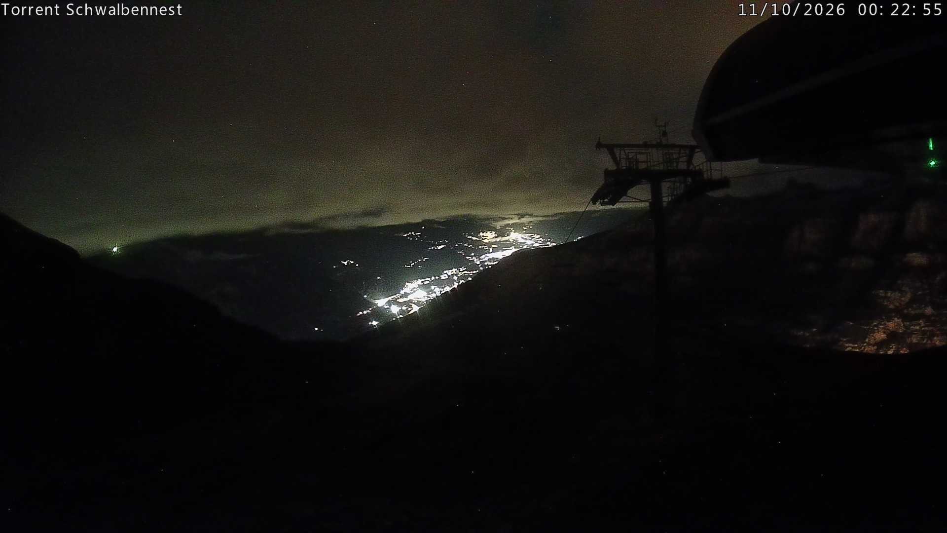 Archived image Webcam Schwalbennest- Leukerbad