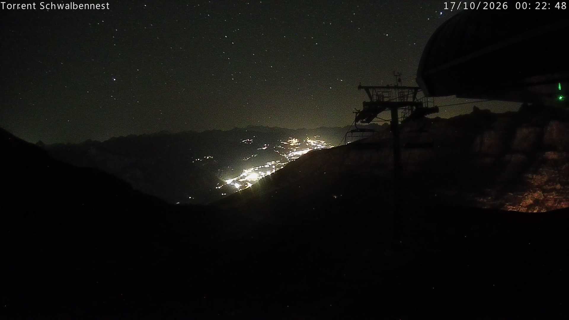Archived image Webcam Schwalbennest- Leukerbad
