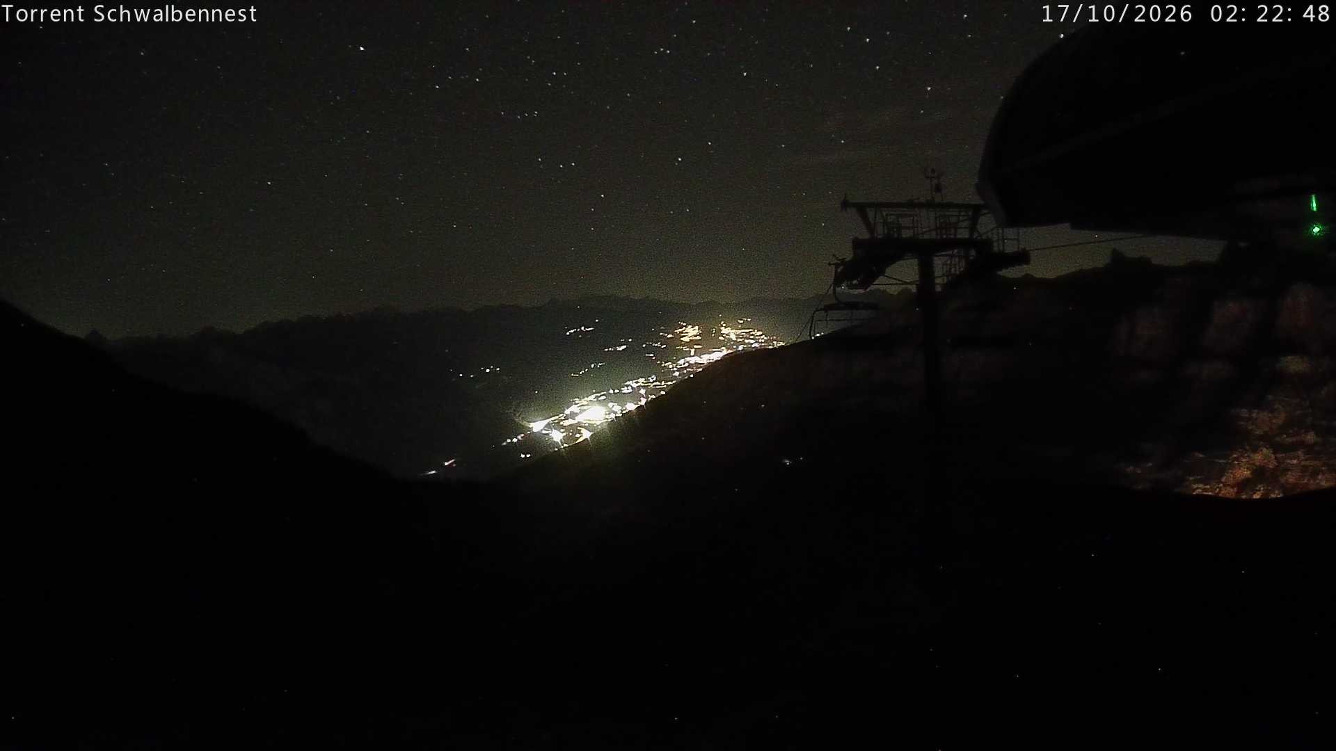 Archived image Webcam Schwalbennest- Leukerbad