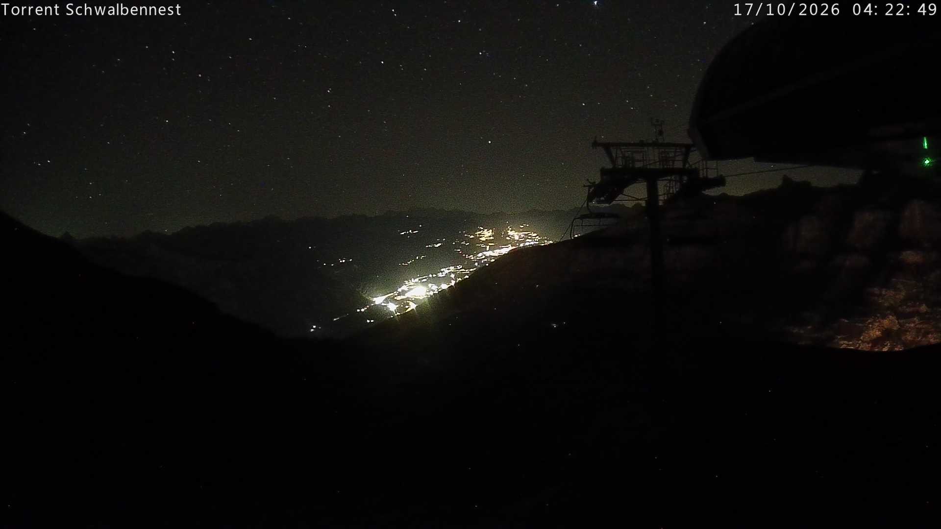Archived image Webcam Schwalbennest- Leukerbad