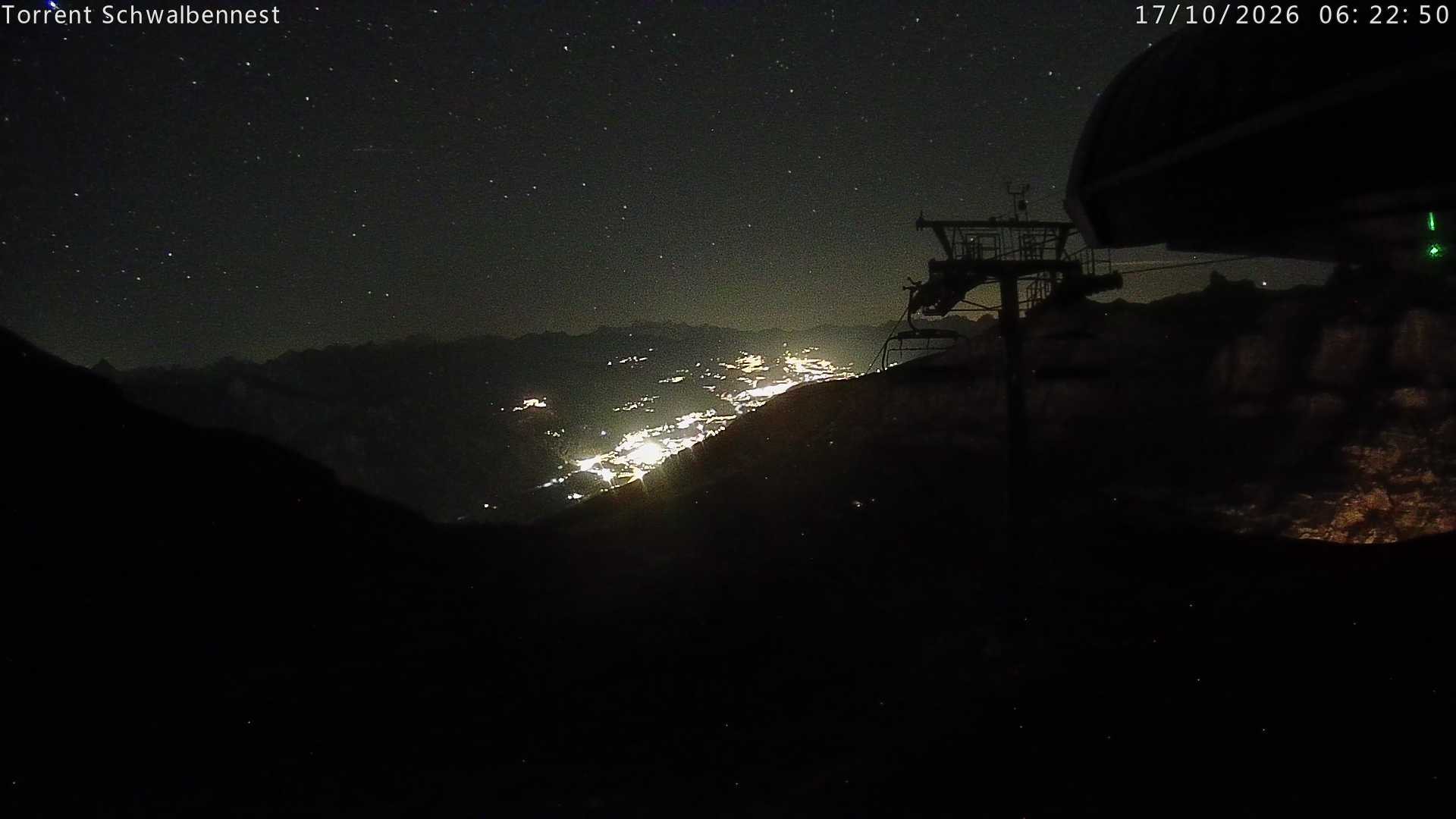 Archived image Webcam Schwalbennest- Leukerbad