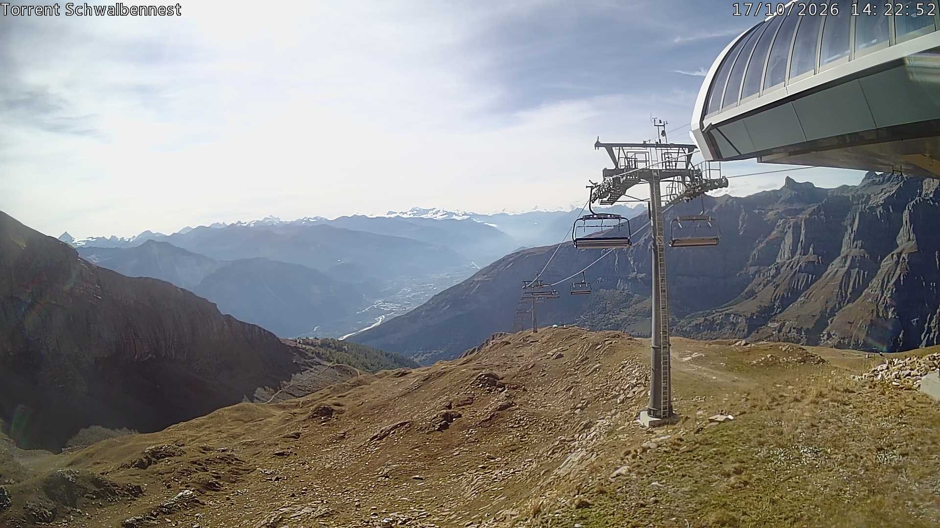 Archived image Webcam Schwalbennest- Leukerbad