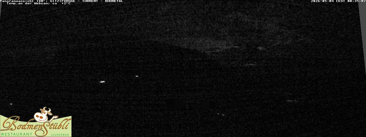 Archived image Webcam Restaurant Bodmenstübli in Bodmen, Leukerbad