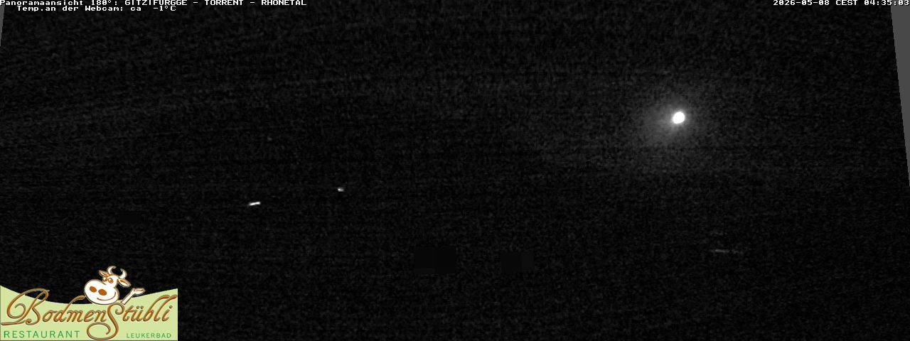 Archived image Webcam Restaurant Bodmenstübli in Bodmen, Leukerbad