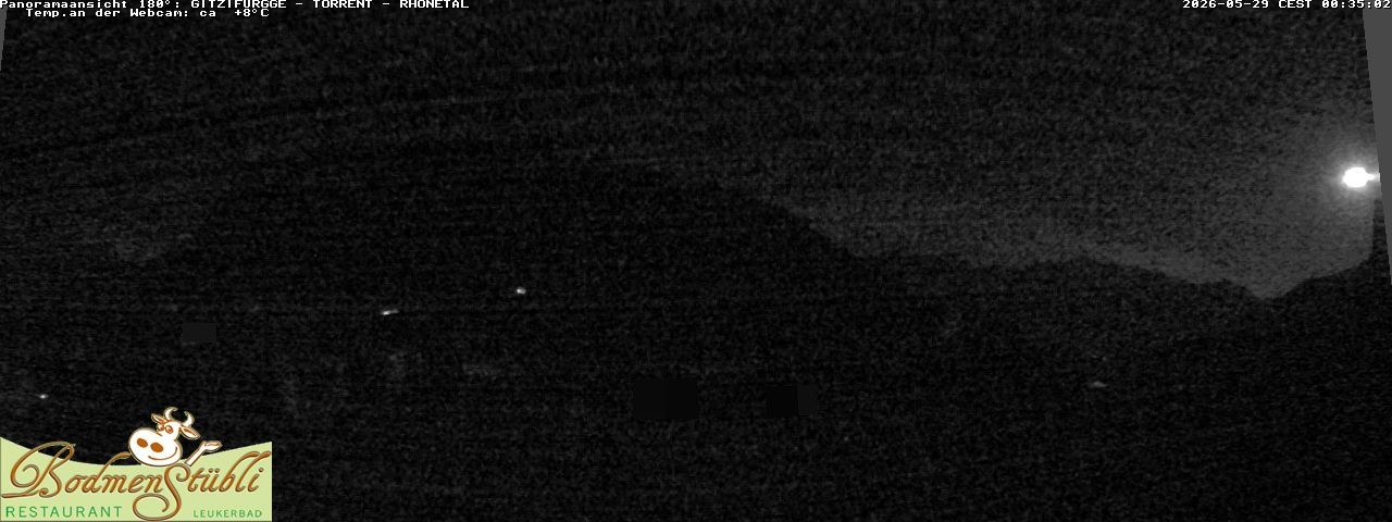 Archived image Webcam Restaurant Bodmenstübli in Bodmen, Leukerbad