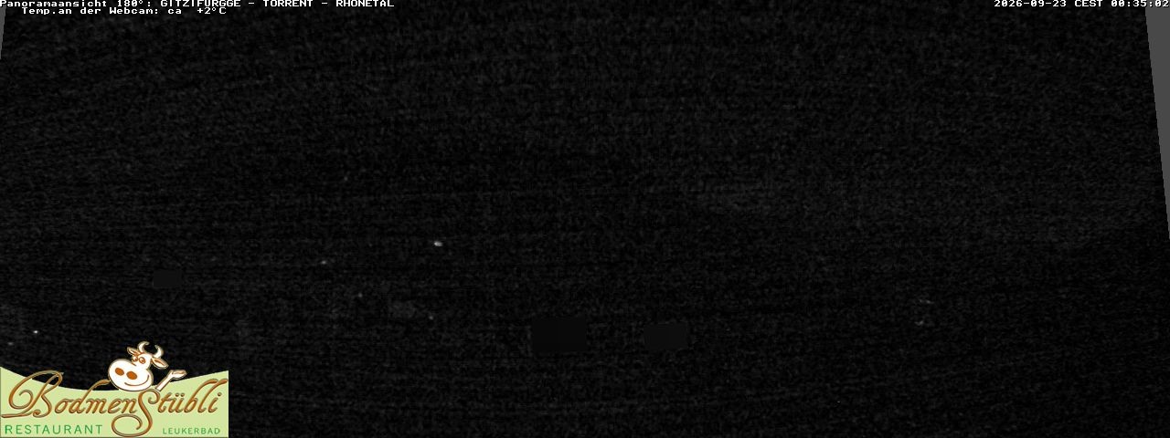 Archived image Webcam Restaurant Bodmenstübli in Bodmen, Leukerbad