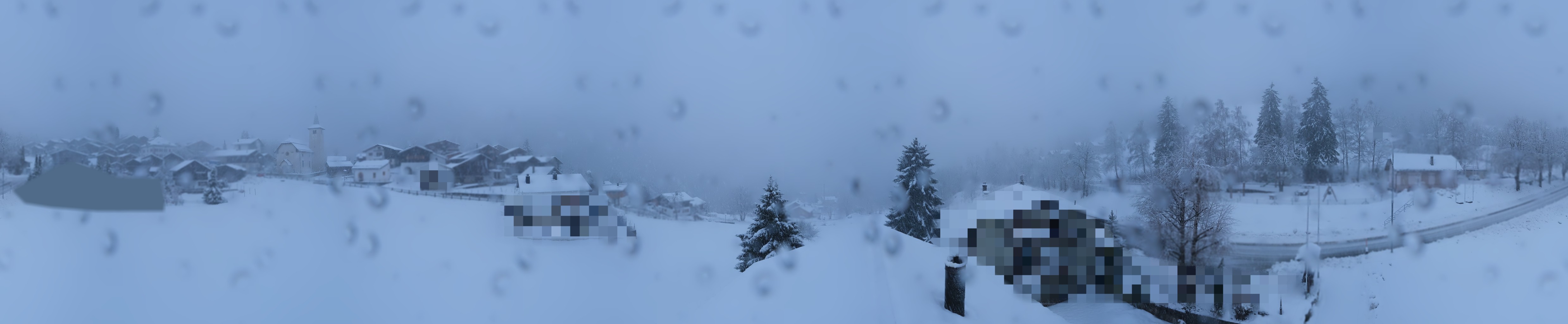 Archiv Foto Webcam Leukerbad: Dorf Inden