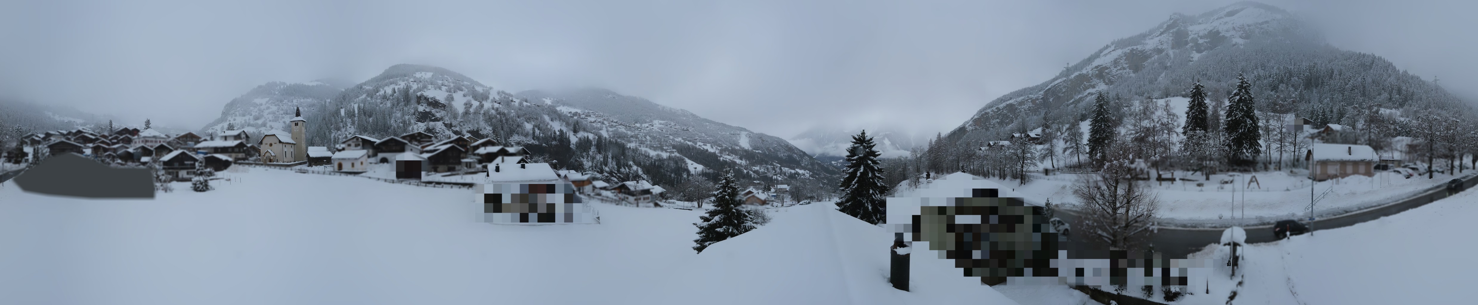 Archiv Foto Webcam Leukerbad: Dorf Inden