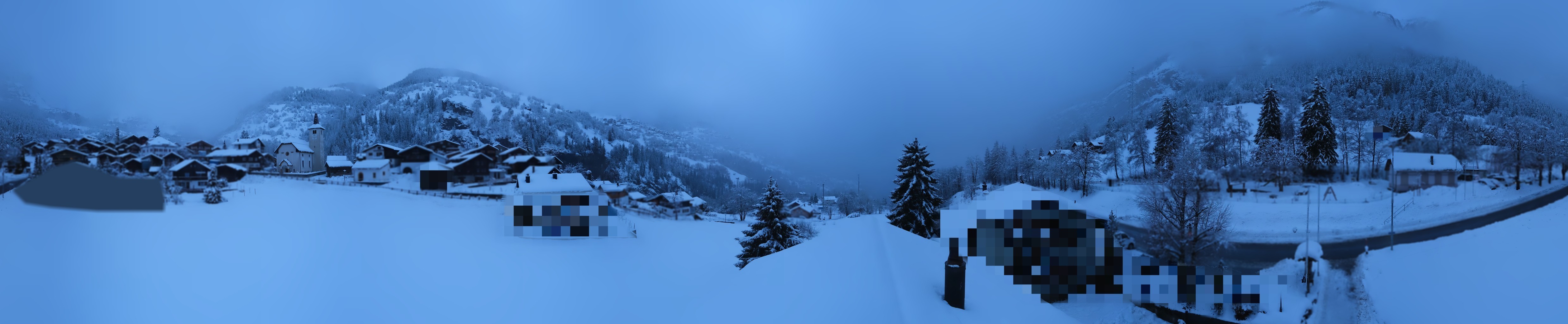 Archiv Foto Webcam Leukerbad: Dorf Inden