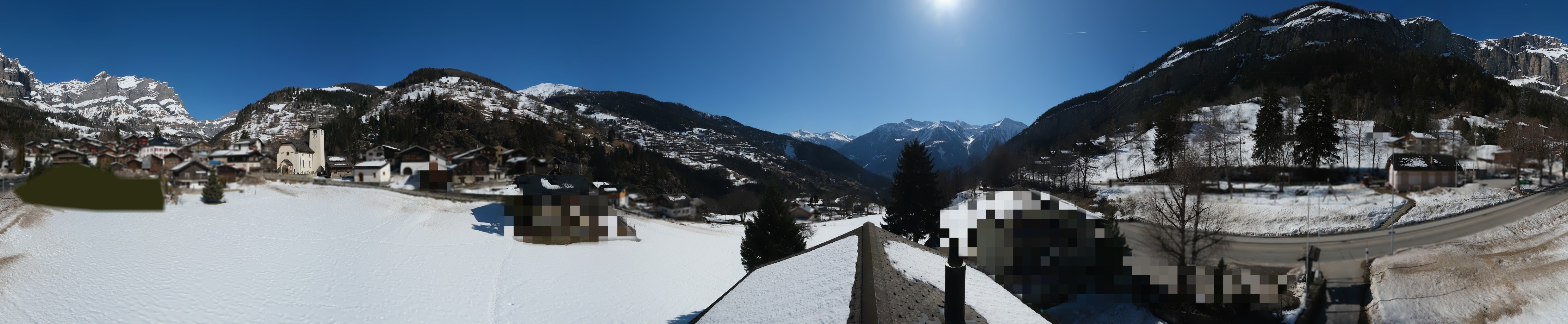 Archiv Foto Webcam Leukerbad: Dorf Inden
