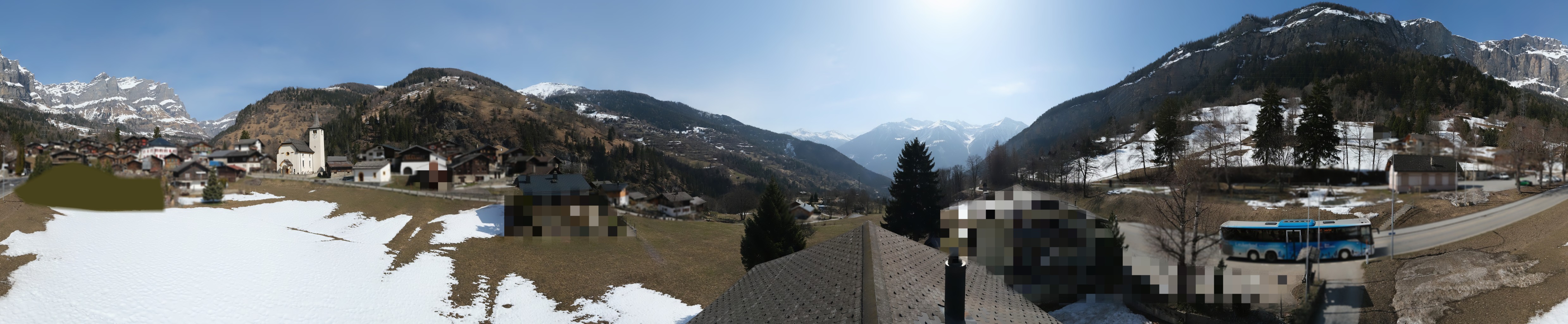 Archiv Foto Webcam Leukerbad: Dorf Inden