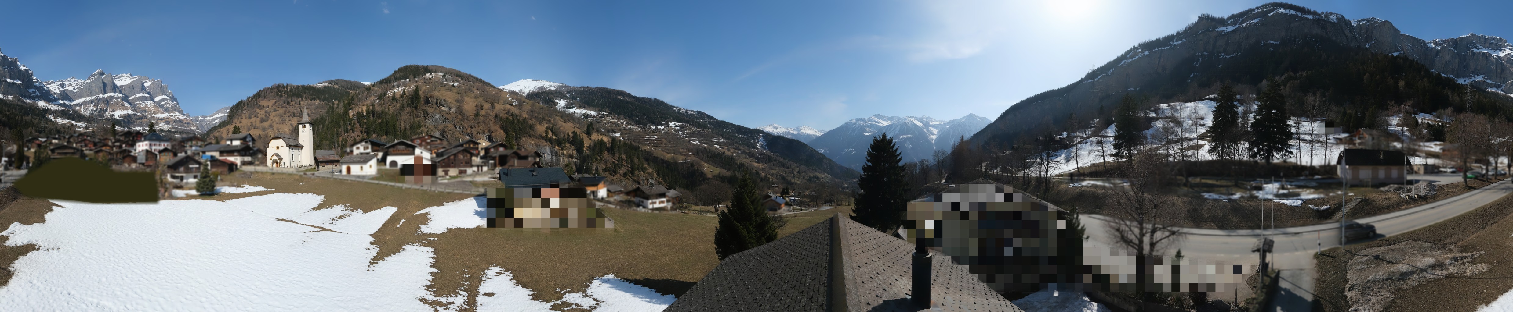Archiv Foto Webcam Leukerbad: Dorf Inden