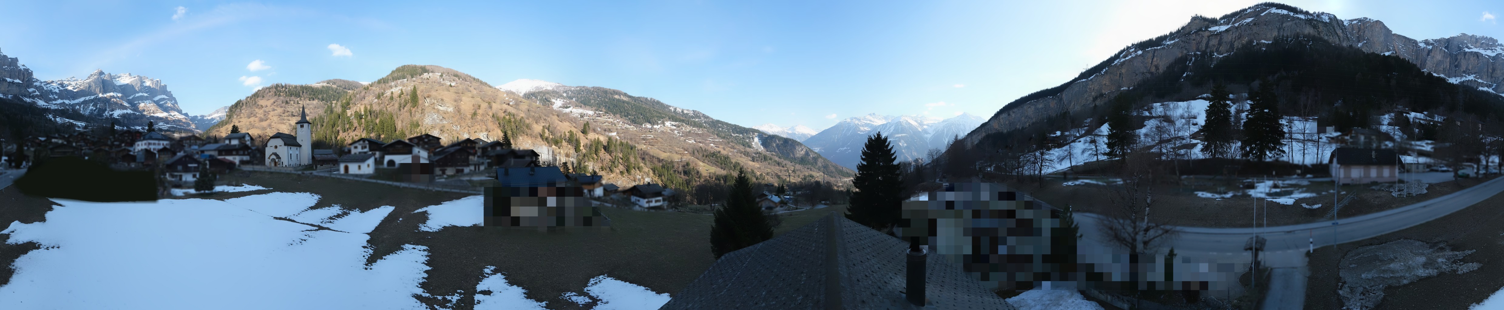 Archiv Foto Webcam Leukerbad: Dorf Inden