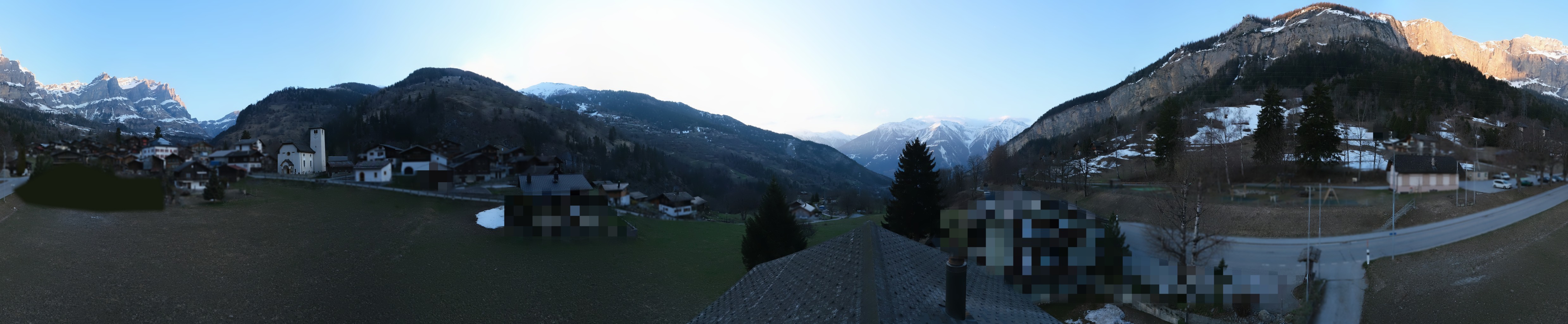 Archiv Foto Webcam Leukerbad: Dorf Inden