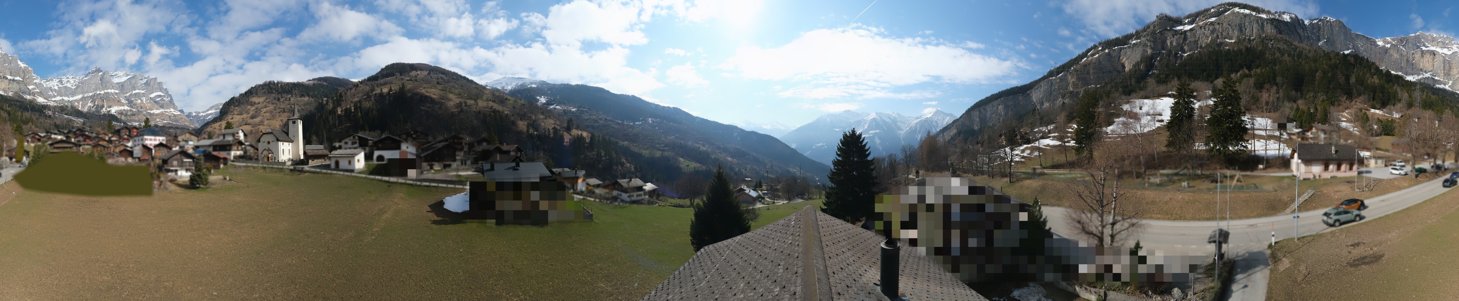 Archiv Foto Webcam Leukerbad: Dorf Inden