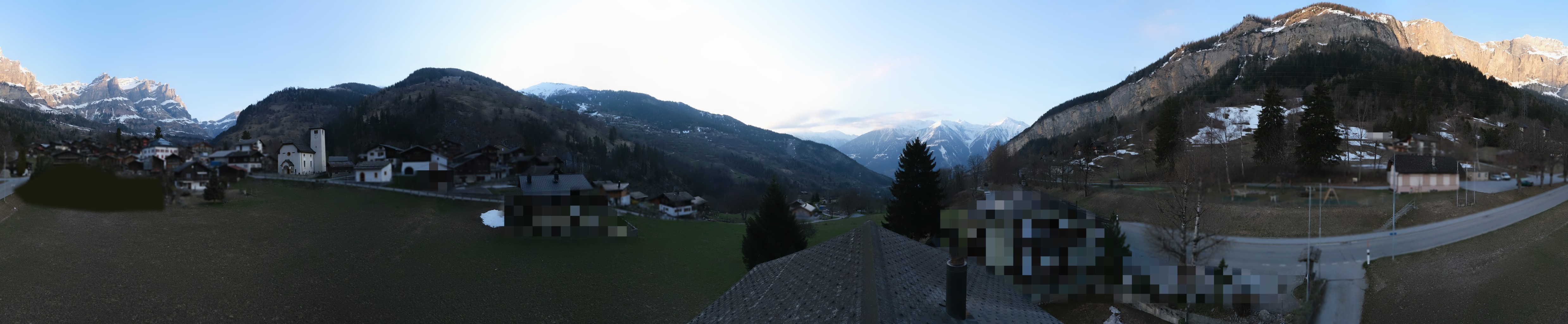 Archiv Foto Webcam Leukerbad: Dorf Inden