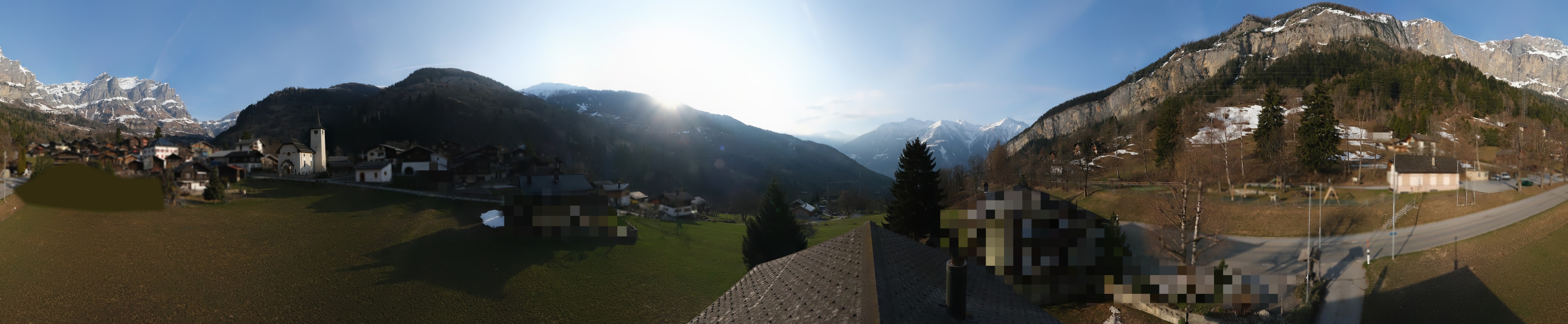 Archiv Foto Webcam Leukerbad: Dorf Inden