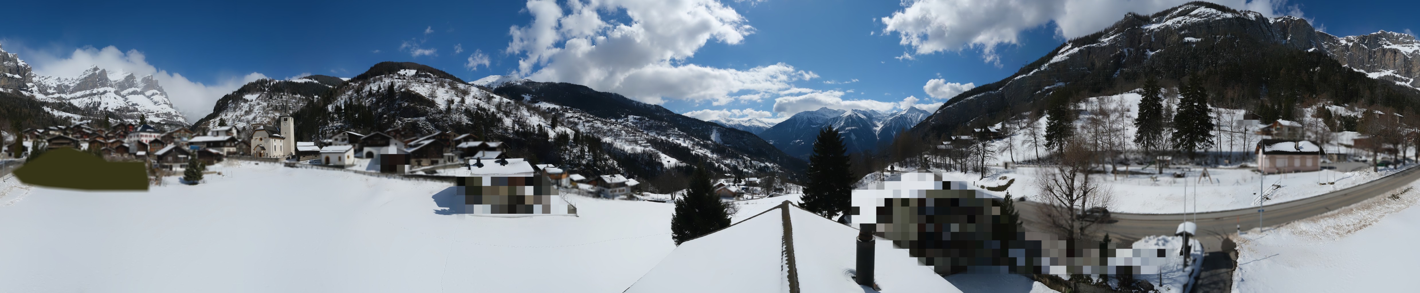 Archiv Foto Webcam Leukerbad: Dorf Inden