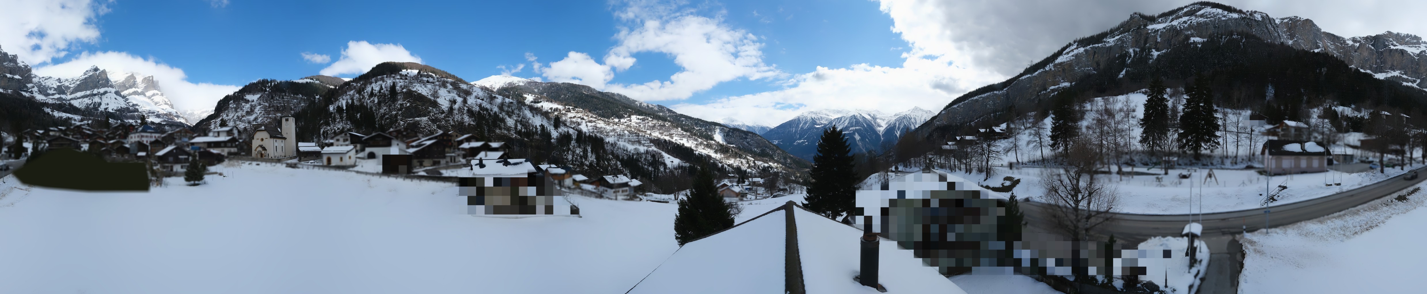 Archiv Foto Webcam Leukerbad: Dorf Inden