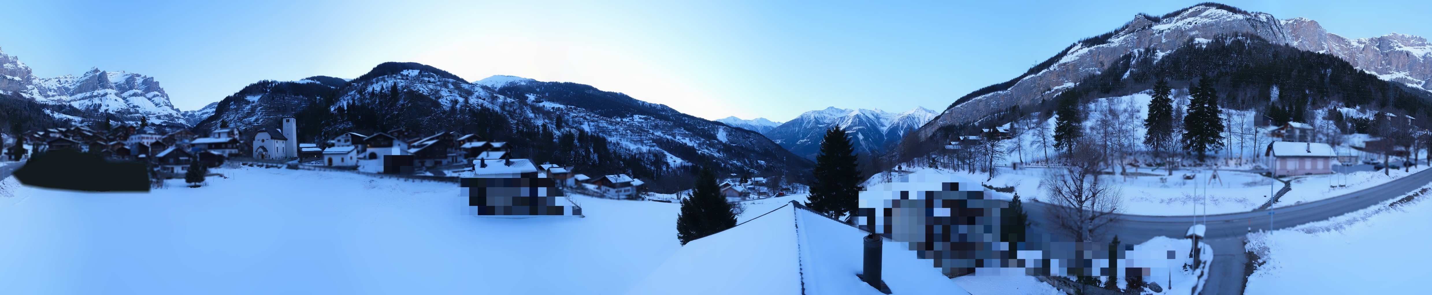 Archiv Foto Webcam Leukerbad: Dorf Inden