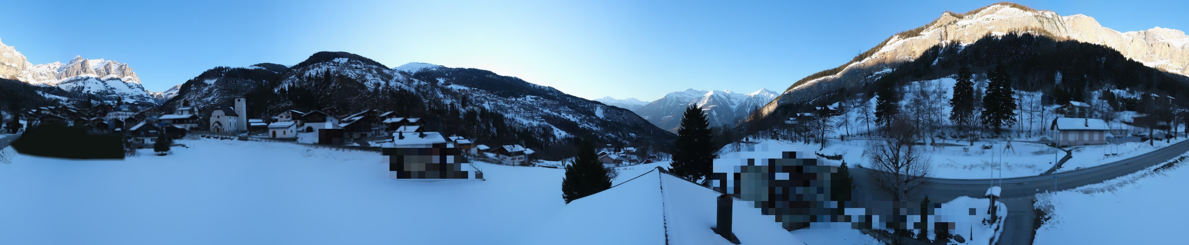 Archiv Foto Webcam Leukerbad: Dorf Inden