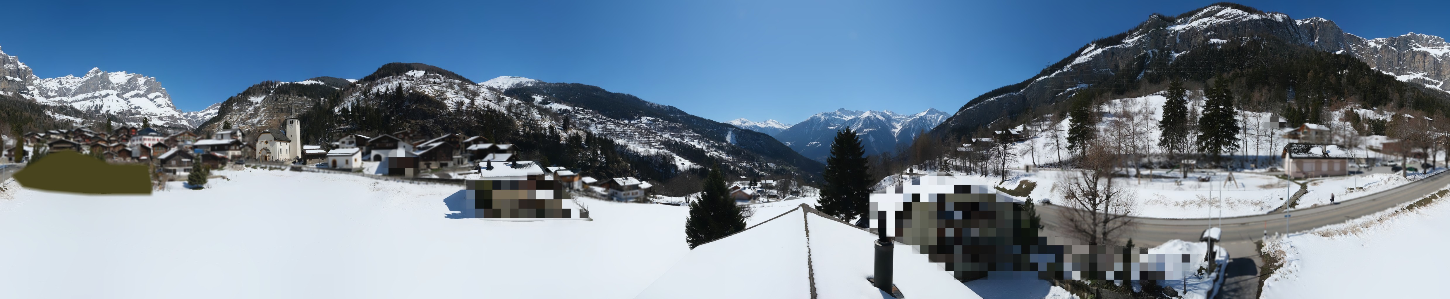 Archiv Foto Webcam Leukerbad: Dorf Inden