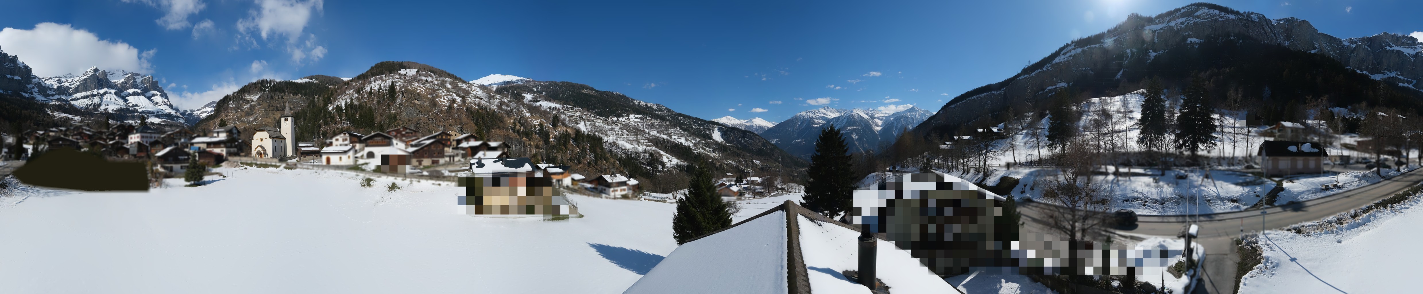 Archiv Foto Webcam Leukerbad: Dorf Inden
