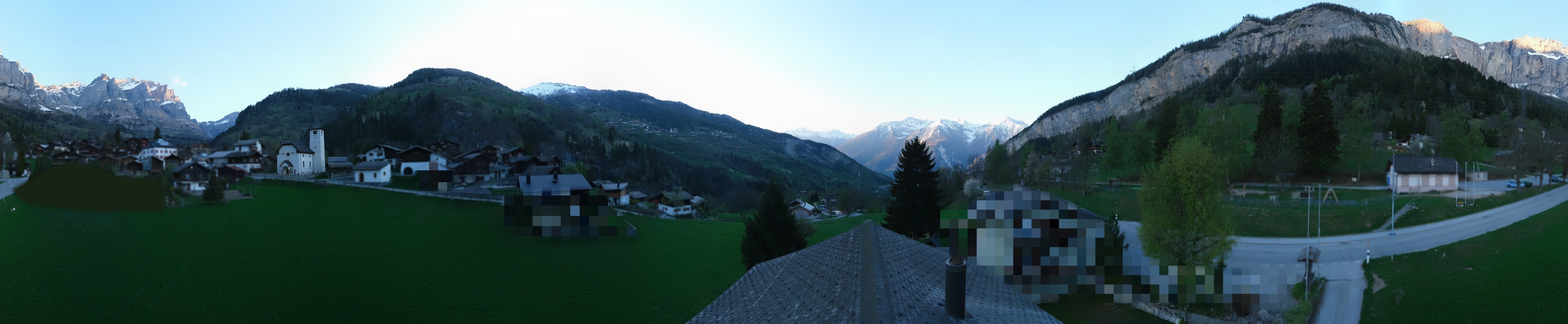 Archiv Foto Webcam Leukerbad: Dorf Inden