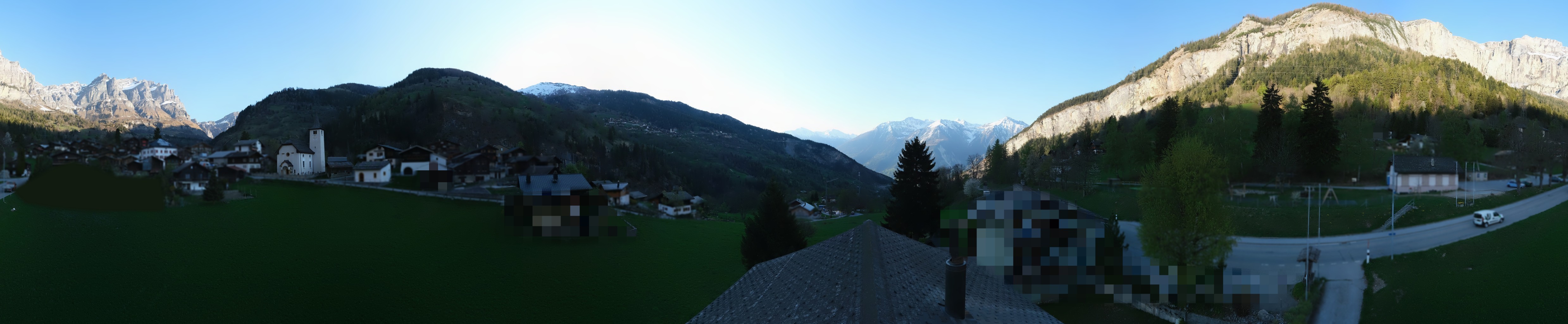 Archiv Foto Webcam Leukerbad: Dorf Inden