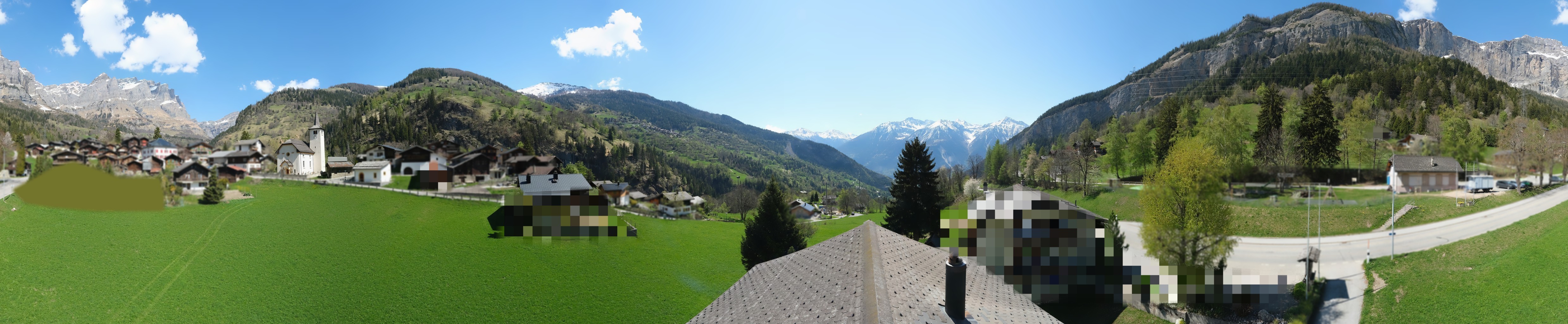 Archiv Foto Webcam Leukerbad: Dorf Inden