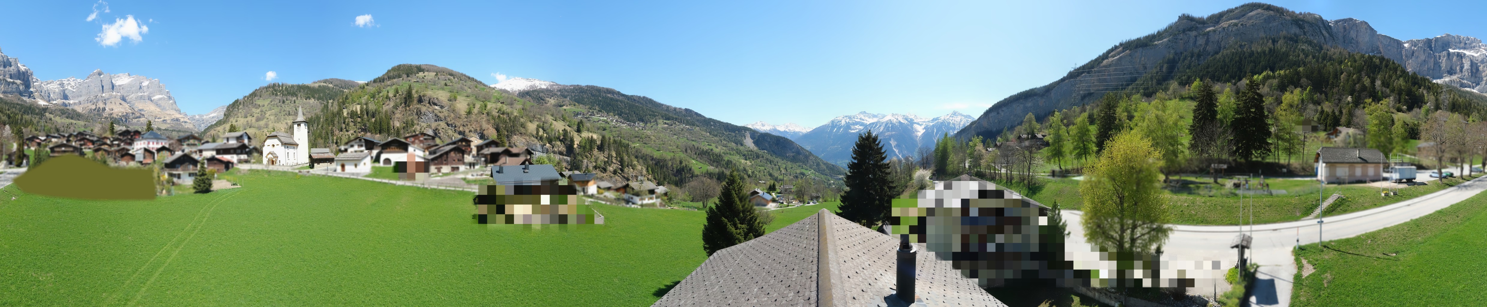 Archiv Foto Webcam Leukerbad: Dorf Inden