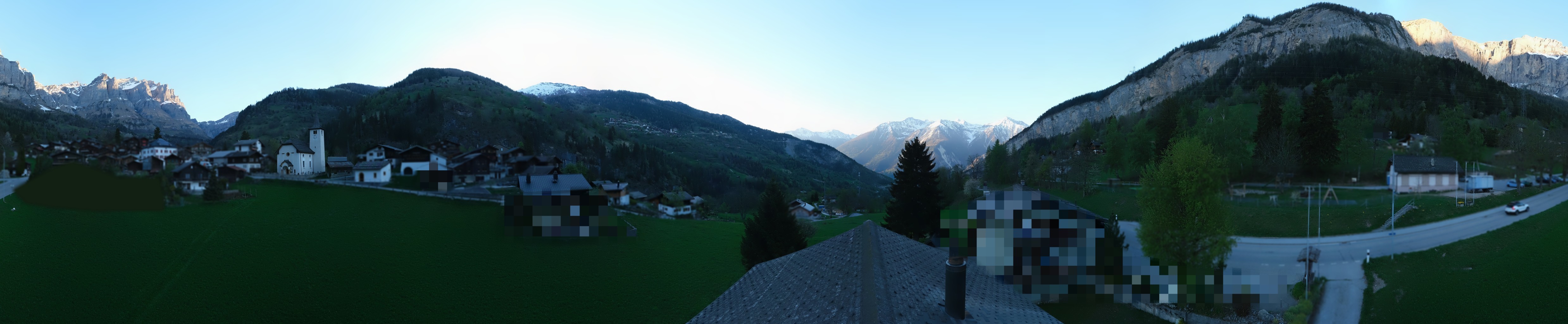 Archiv Foto Webcam Leukerbad: Dorf Inden