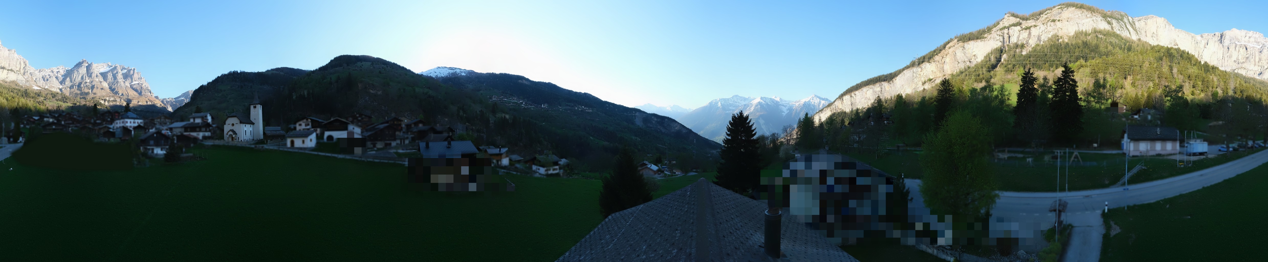 Archiv Foto Webcam Leukerbad: Dorf Inden