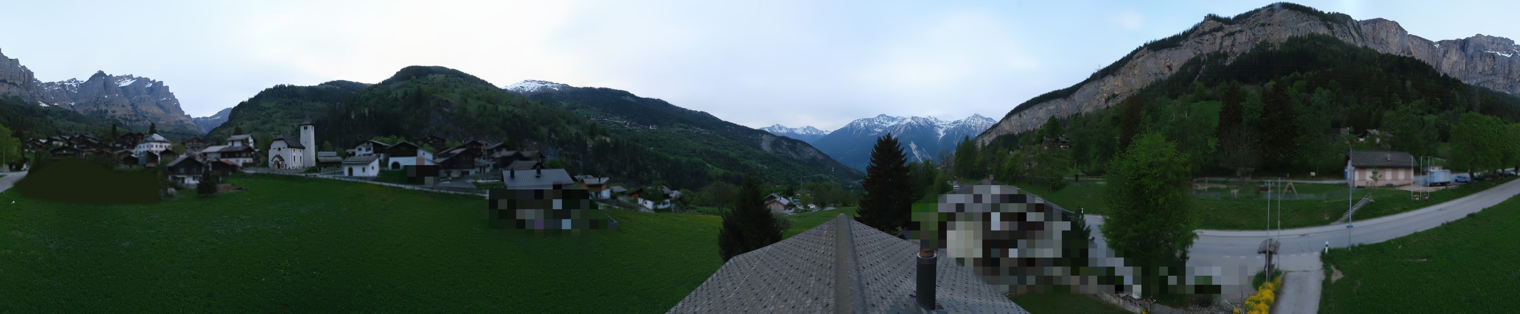 Archiv Foto Webcam Leukerbad: Dorf Inden