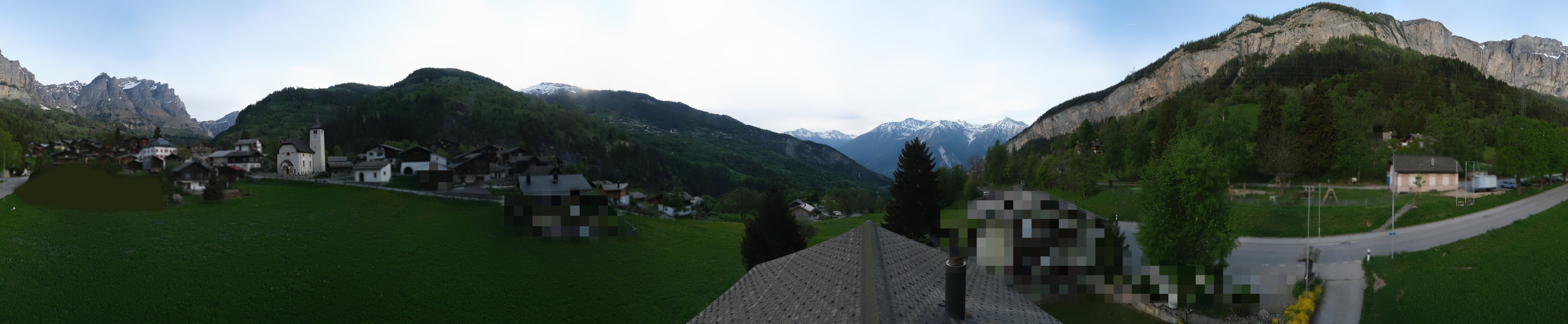 Archiv Foto Webcam Leukerbad: Dorf Inden