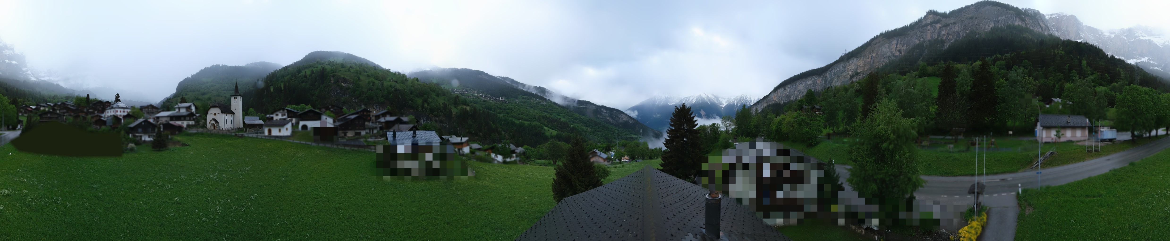 Archiv Foto Webcam Leukerbad: Dorf Inden