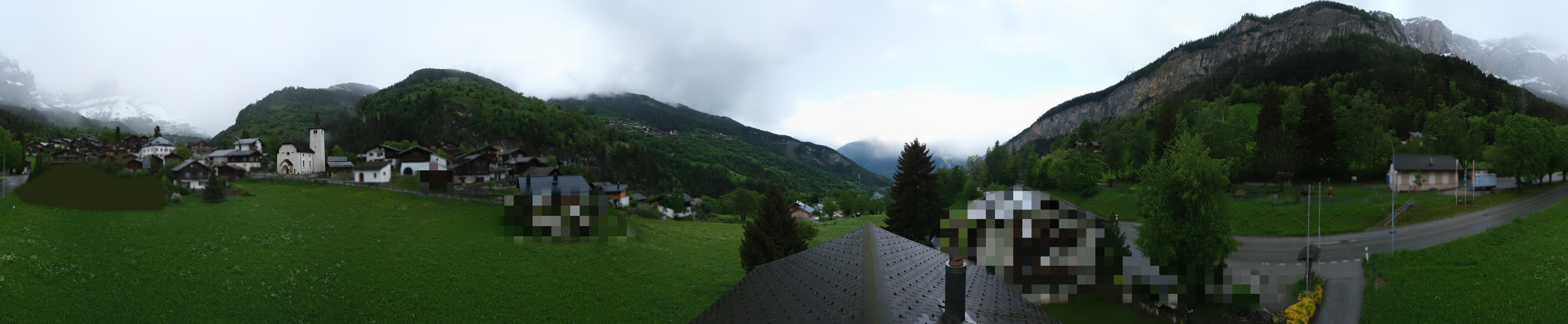 Archiv Foto Webcam Leukerbad: Dorf Inden